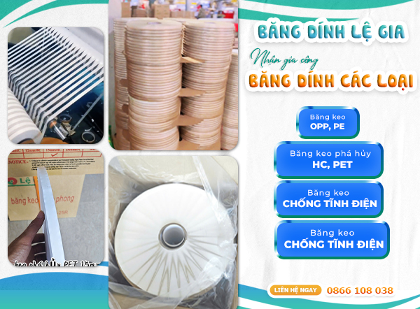 CÔNG TY TNHH BĂNG DÍNH LỆ GIA