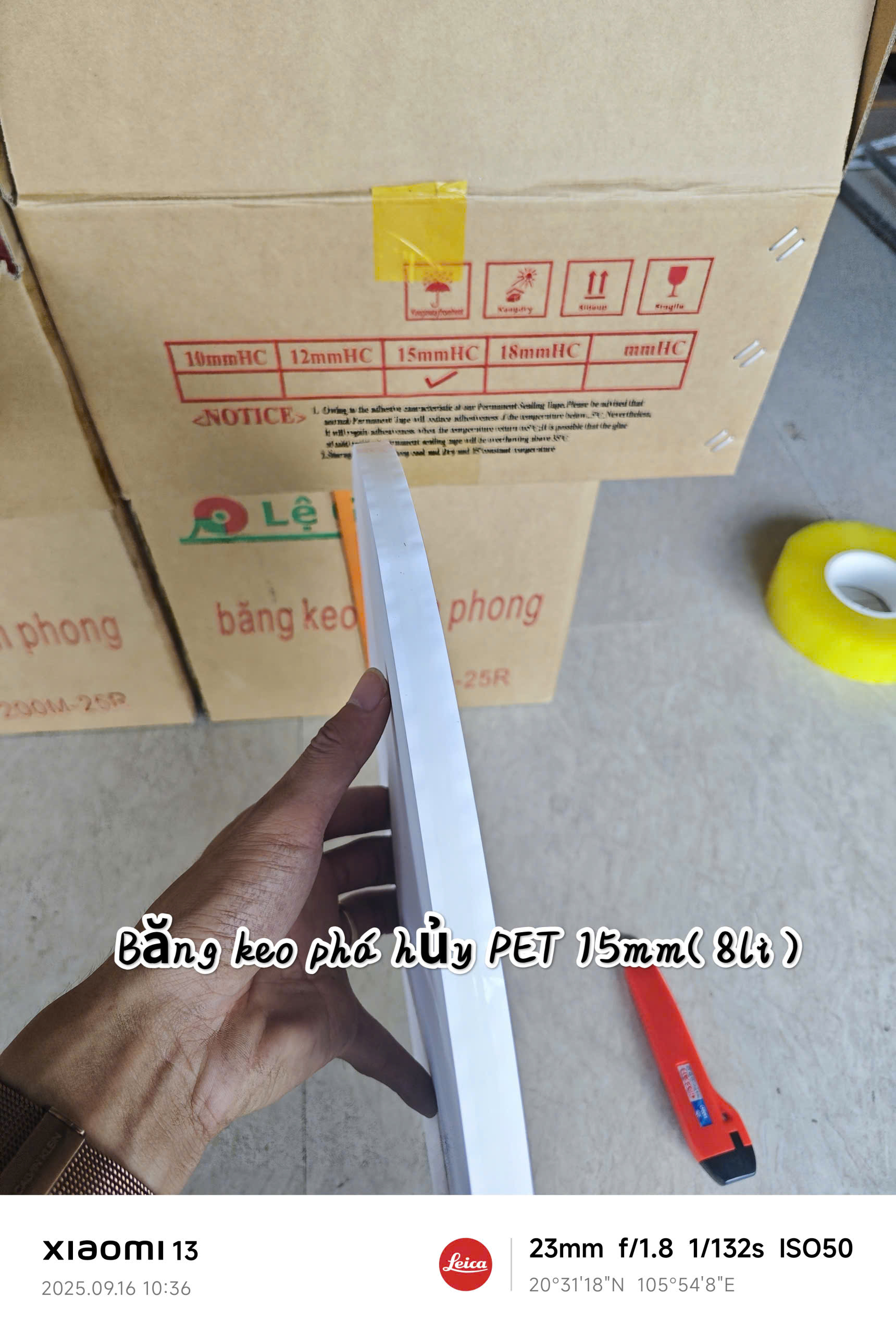 BĂNG KEO PHÁ HỦY