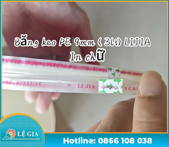 Băng keo PE 3 li