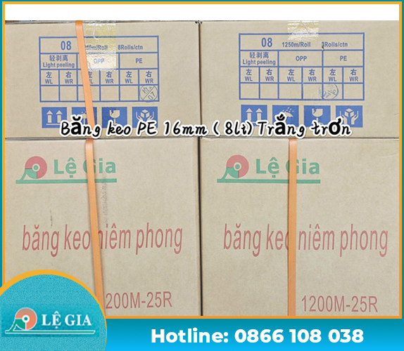 Băng keo PE 8 li