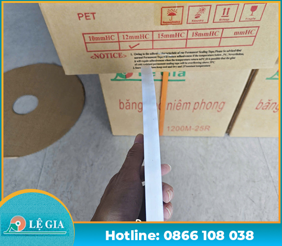 Băng keo phá hủy PET 12